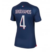 Paris Saint-Germain Sergio Ramos #4 Fußballbekleidung Heimtrikot Damen 2023-24 Kurzarm